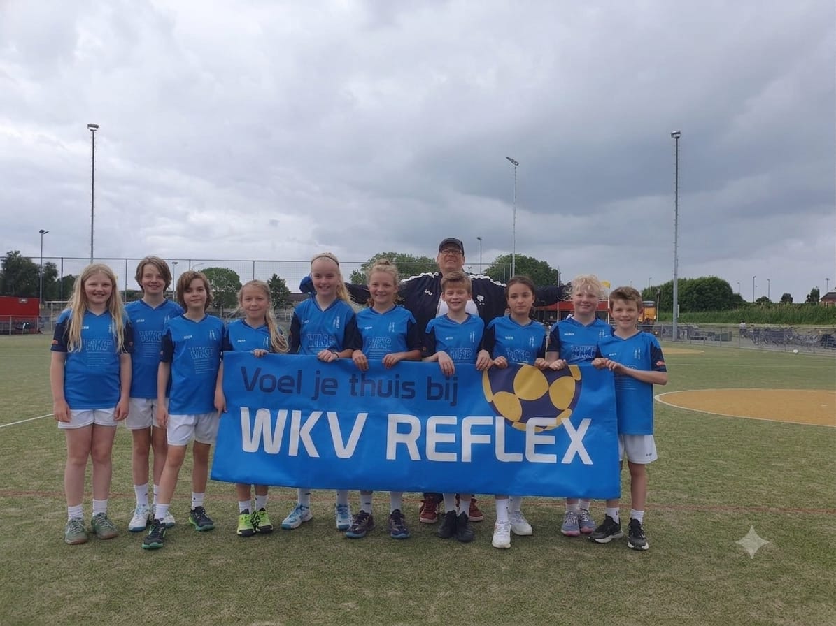 Dubbel kampioenschap voor jeugdteams WKV Reflex